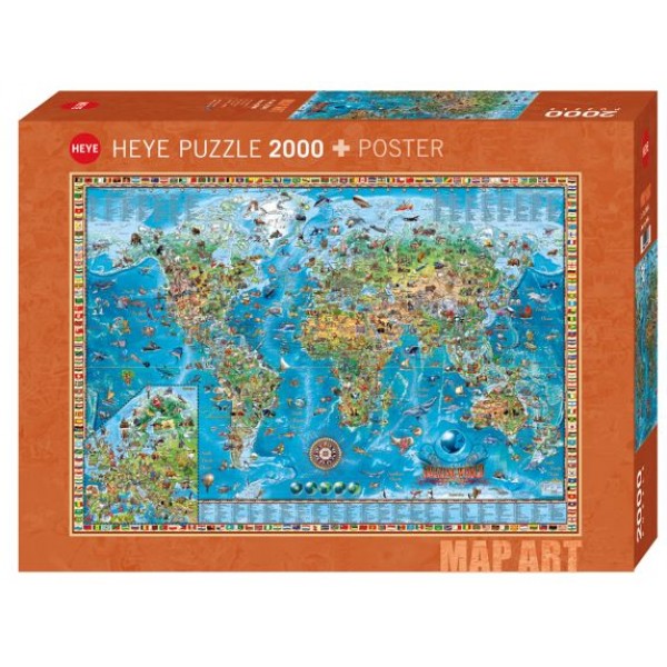 Wspaniały świat (Puzzle+plakat), Rajko Zigic - Sklep Art Puzzle